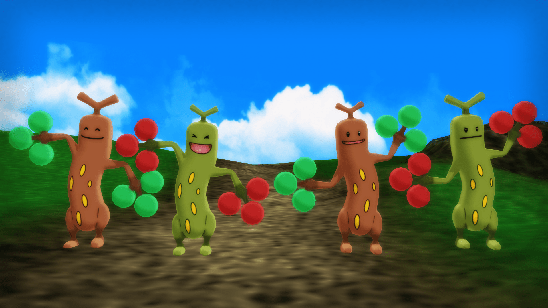 MMD PK Sudowoodo DL by 2234083174