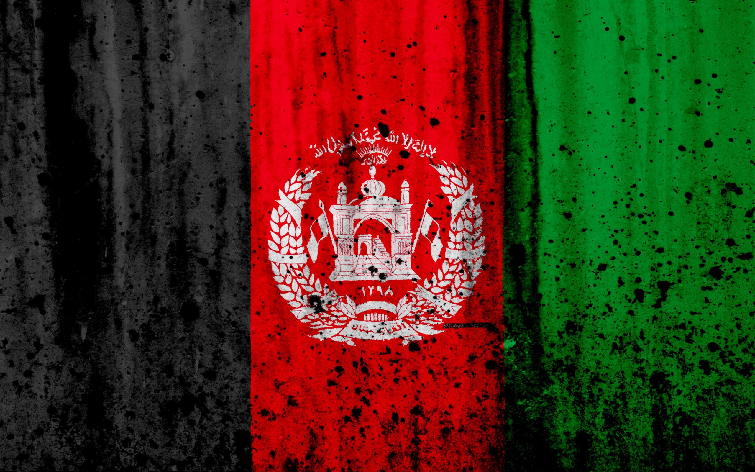 Download wallpapers Afghanistan flag, 4k, grunge, flag of