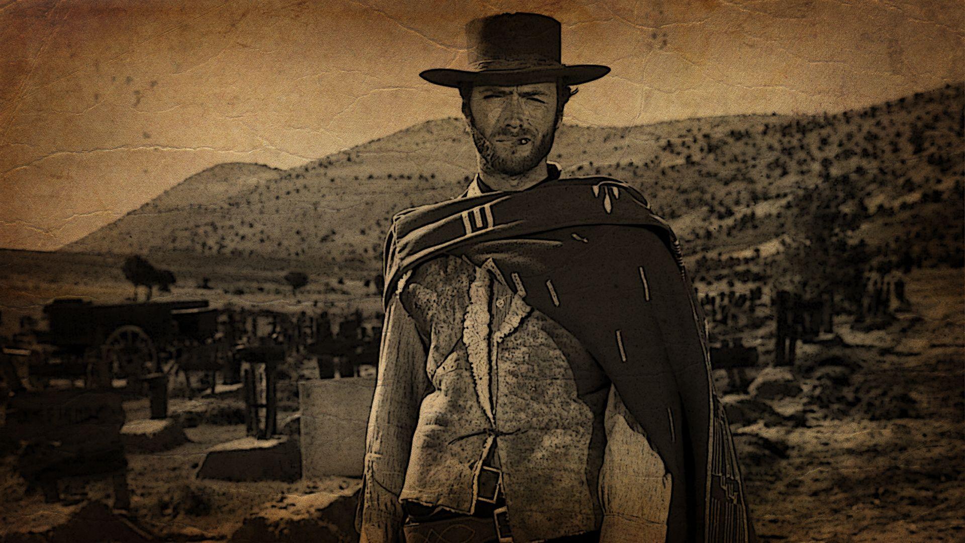 sepia, western, The Good The Bad And The Ugly :: Wallpapers