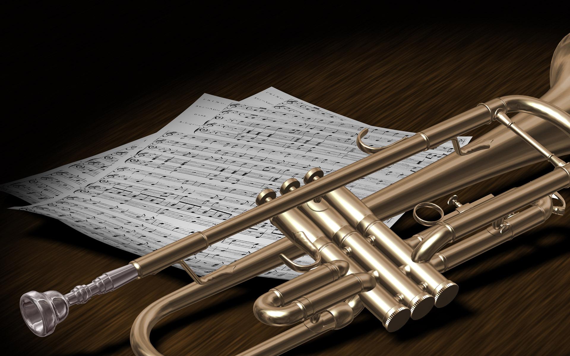 Trumpet desktop PC and Mac wallpapers