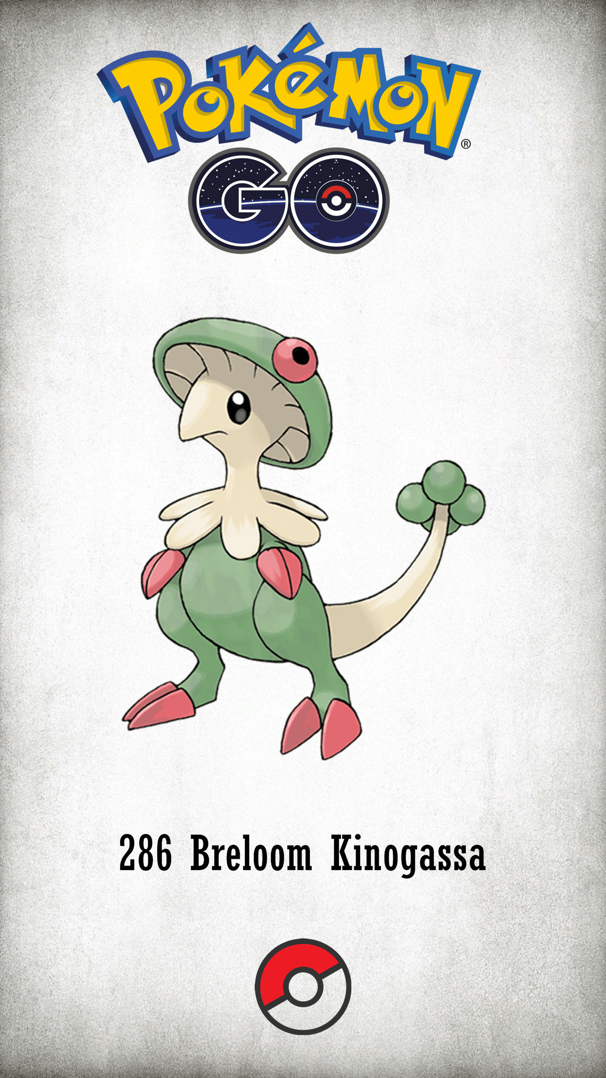 286 Character Breloom Kinogassa