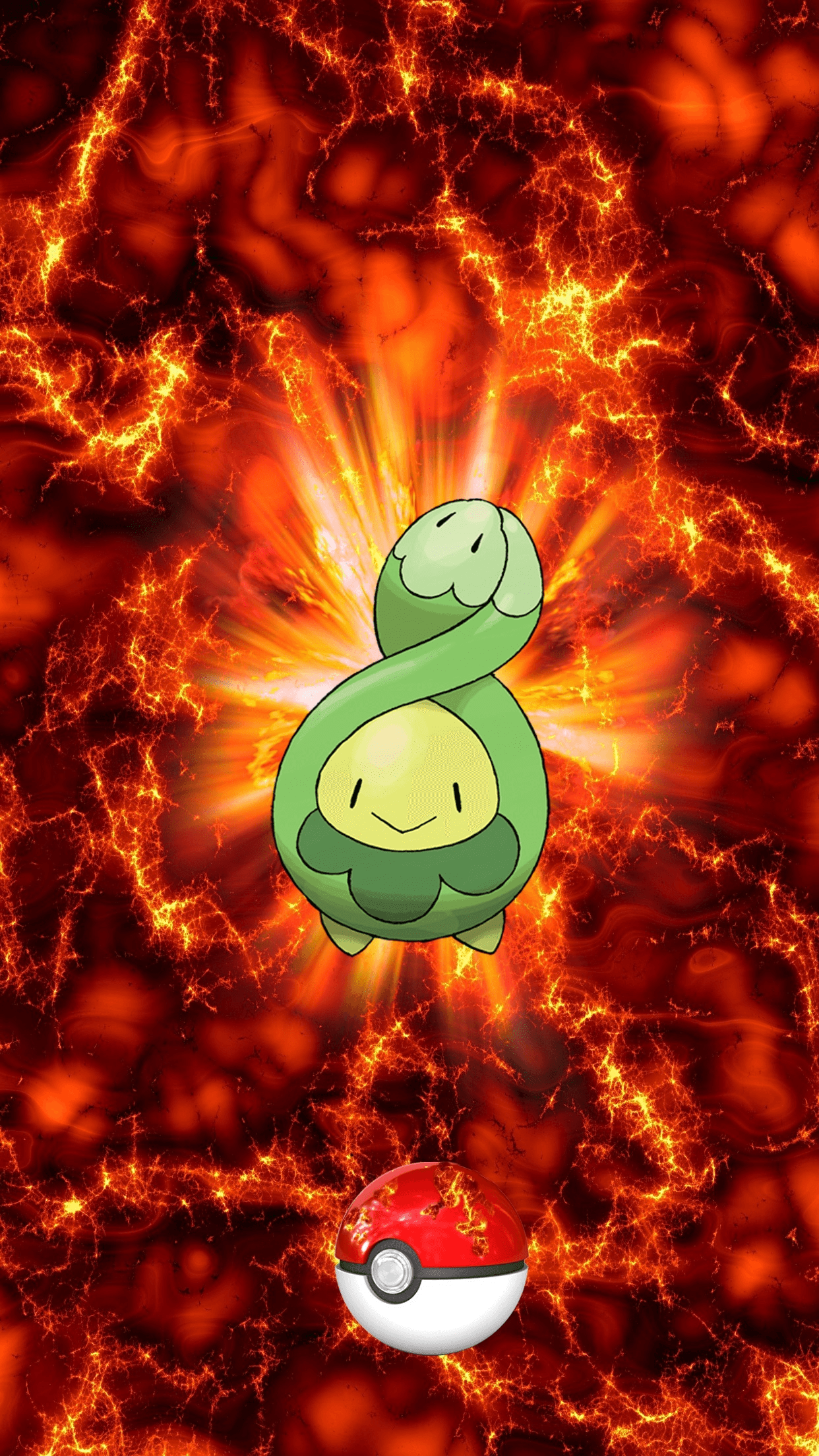 406 Fire Pokeball Budew p Subomie 44 Egg from Roselia or Roserade