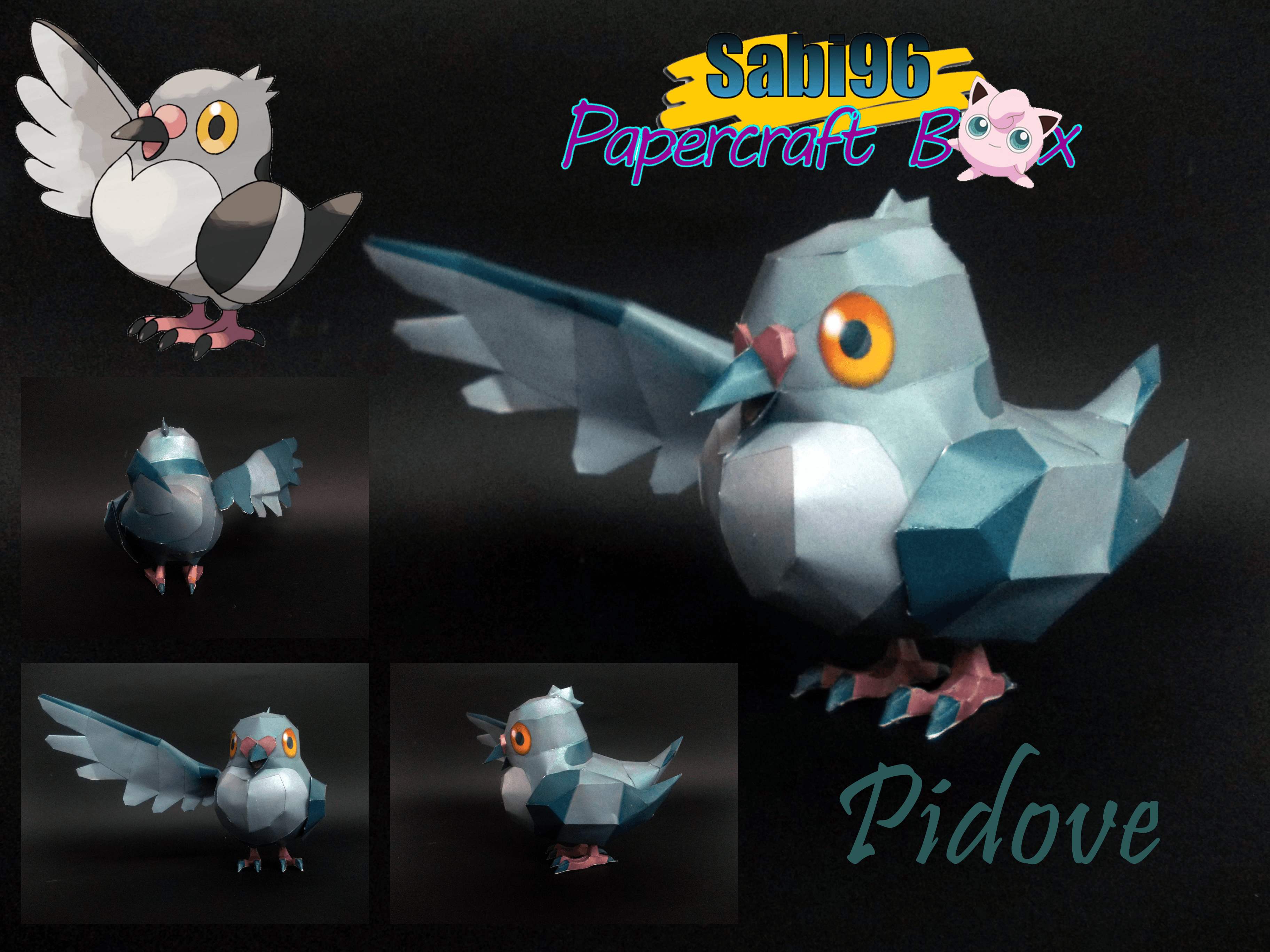 Pidove Papercraft by Sabi996