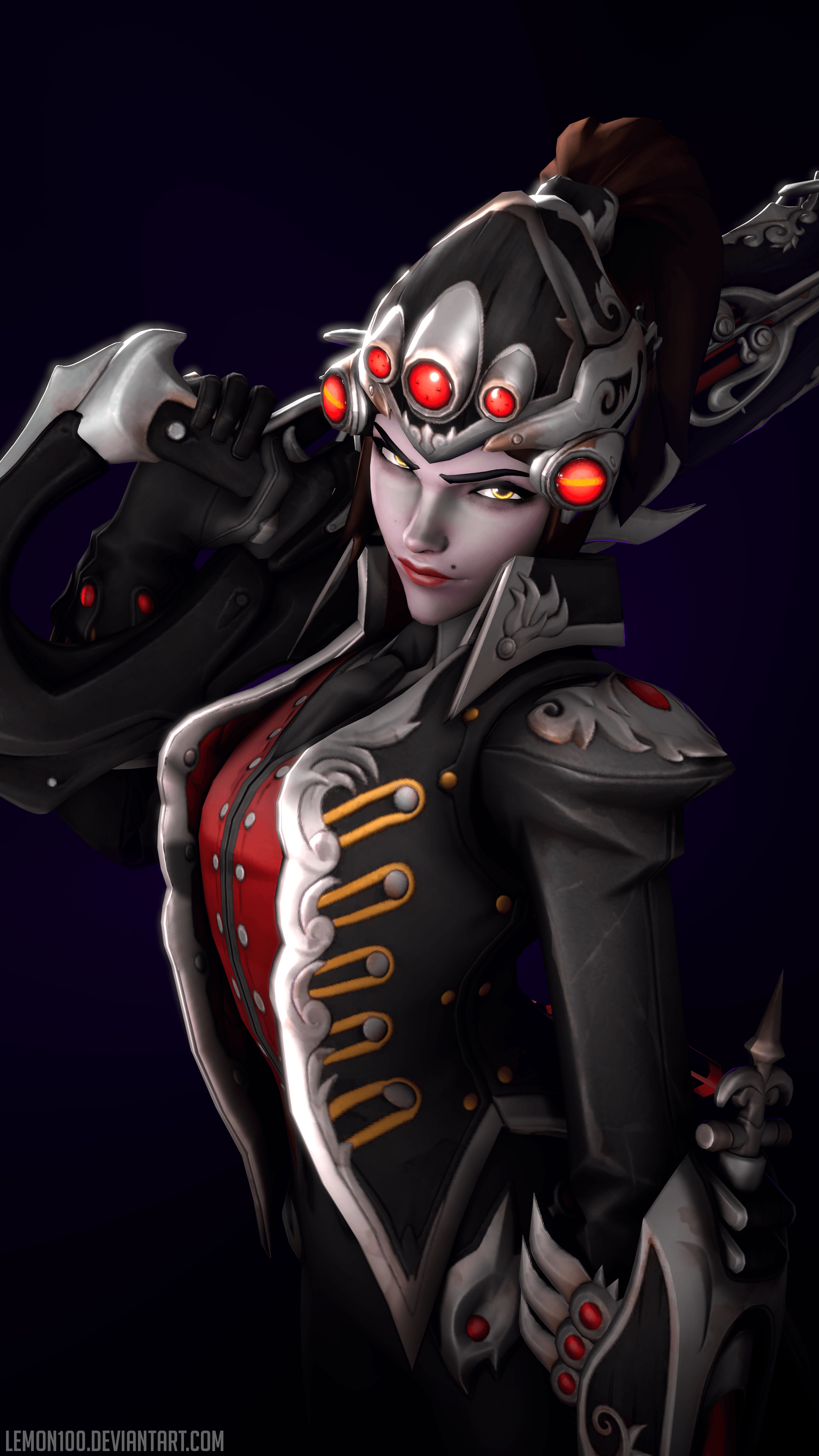 Ultra HD 4K widowmaker huntress overwatch by lemon100 da5oy8e UHD