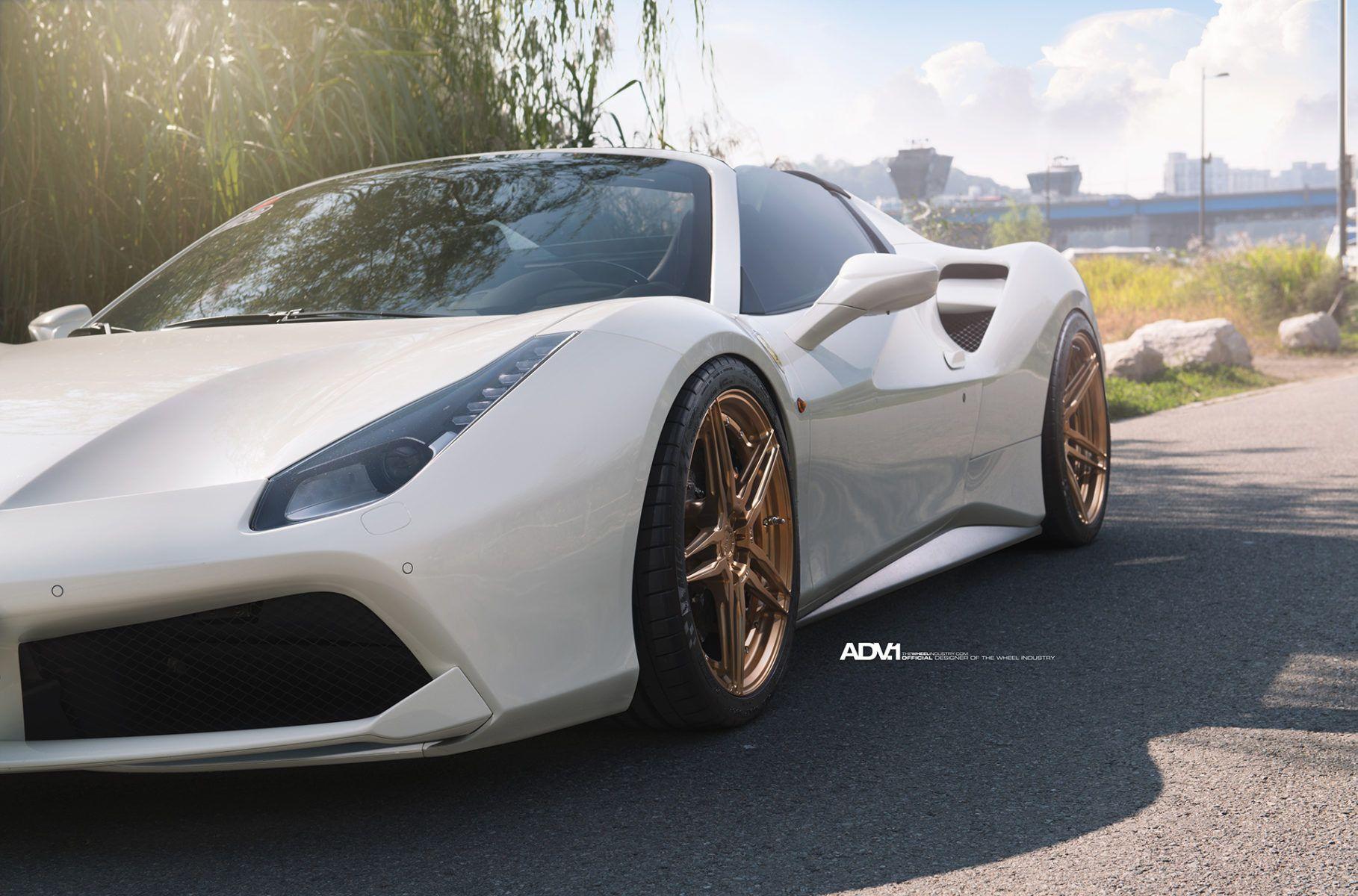 A Ferrari 488 GTB From South Korea Wears ADV.1 Wheels