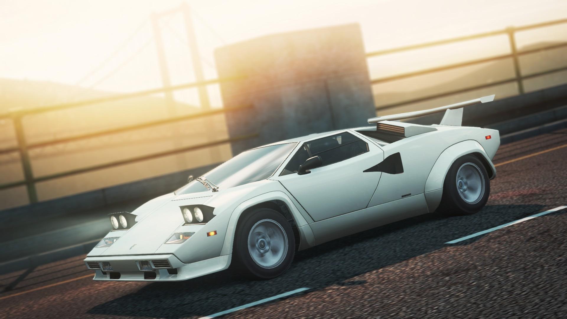 WHITE LAMBORGHINI COUNTACH WALLPAPERS HD