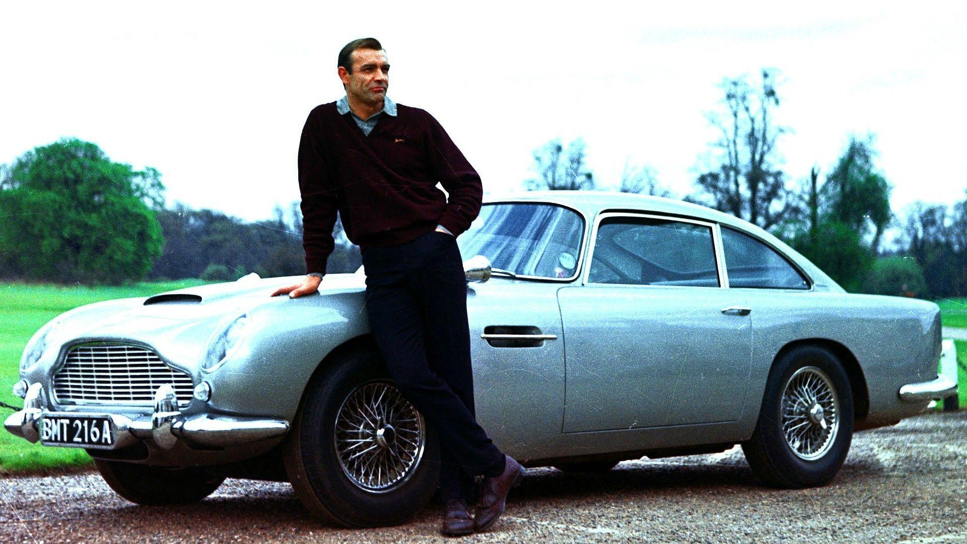 movies sean connery james bond car aston martin db5 007 Wallpapers