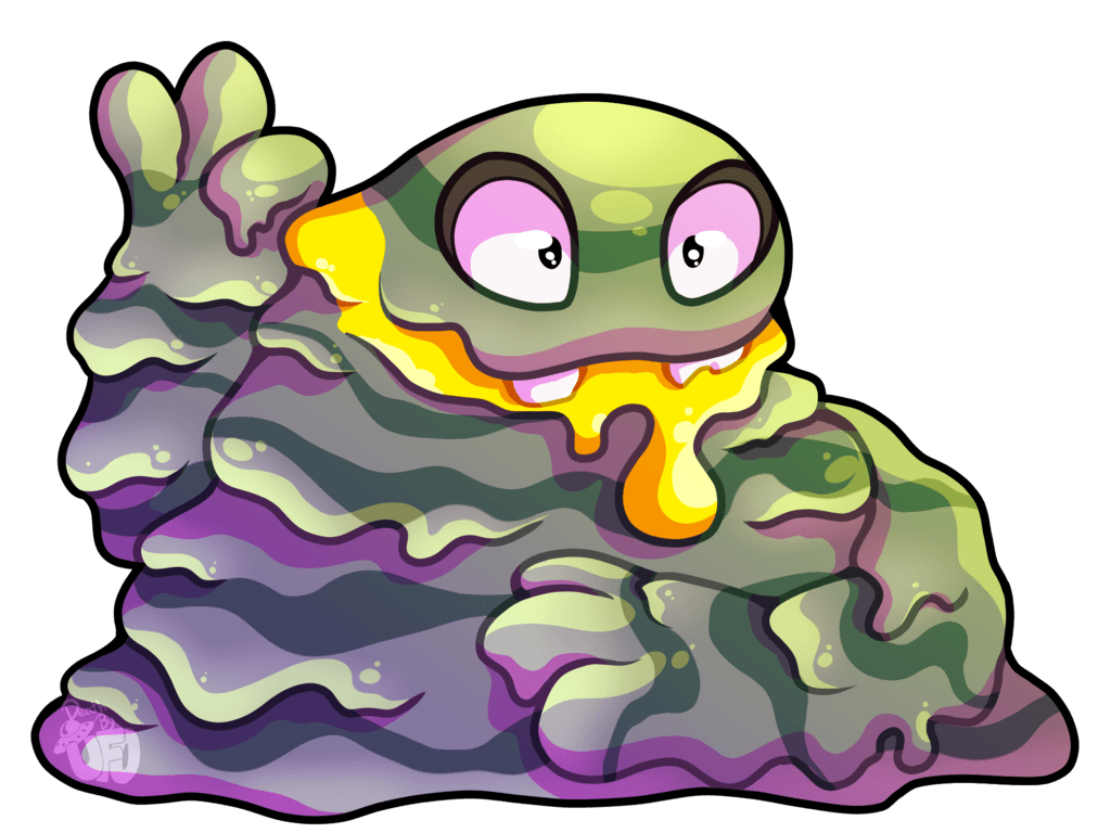 Alolan Grimer by DeathbyUFO