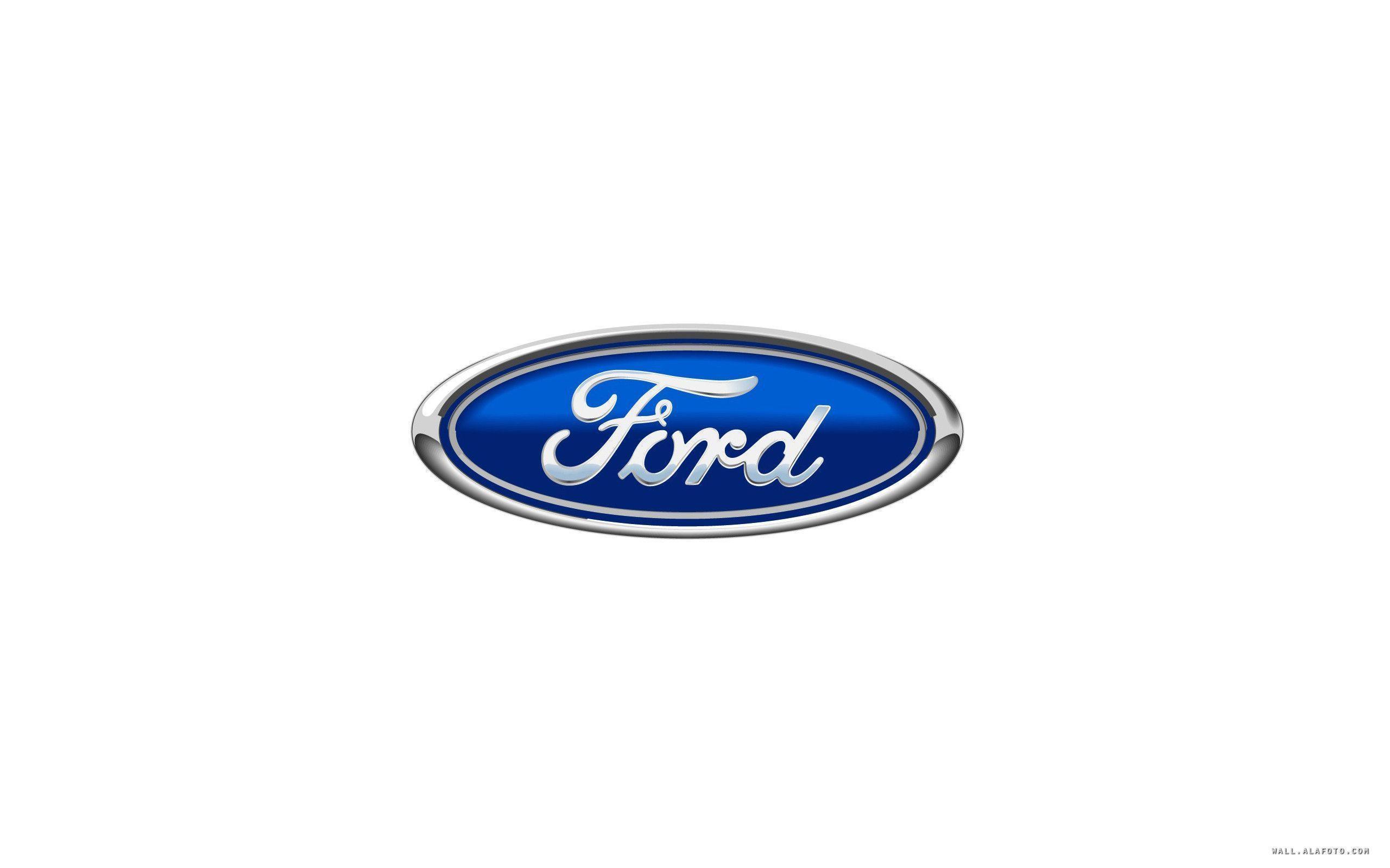 Ford Car Logo White Backgrounds HD Wallpapers Wi Wallpapers