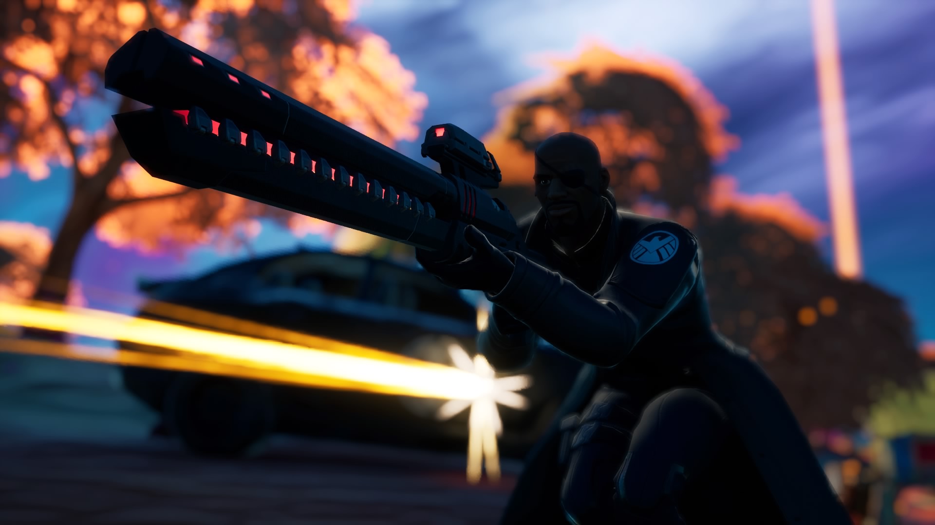 Nick Fury Fortnite wallpapers