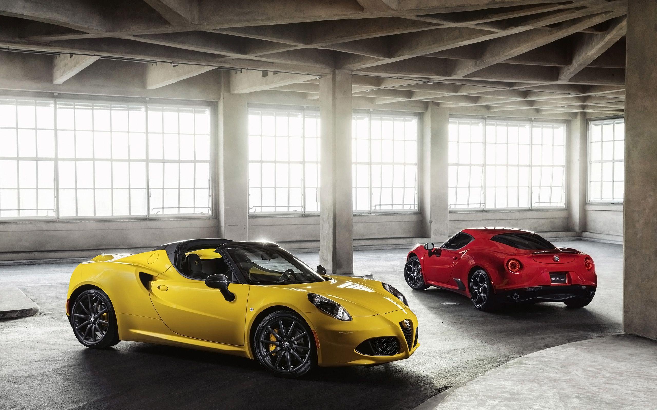 2015 Alfa Romeo 4C Spider 2 Wallpapers