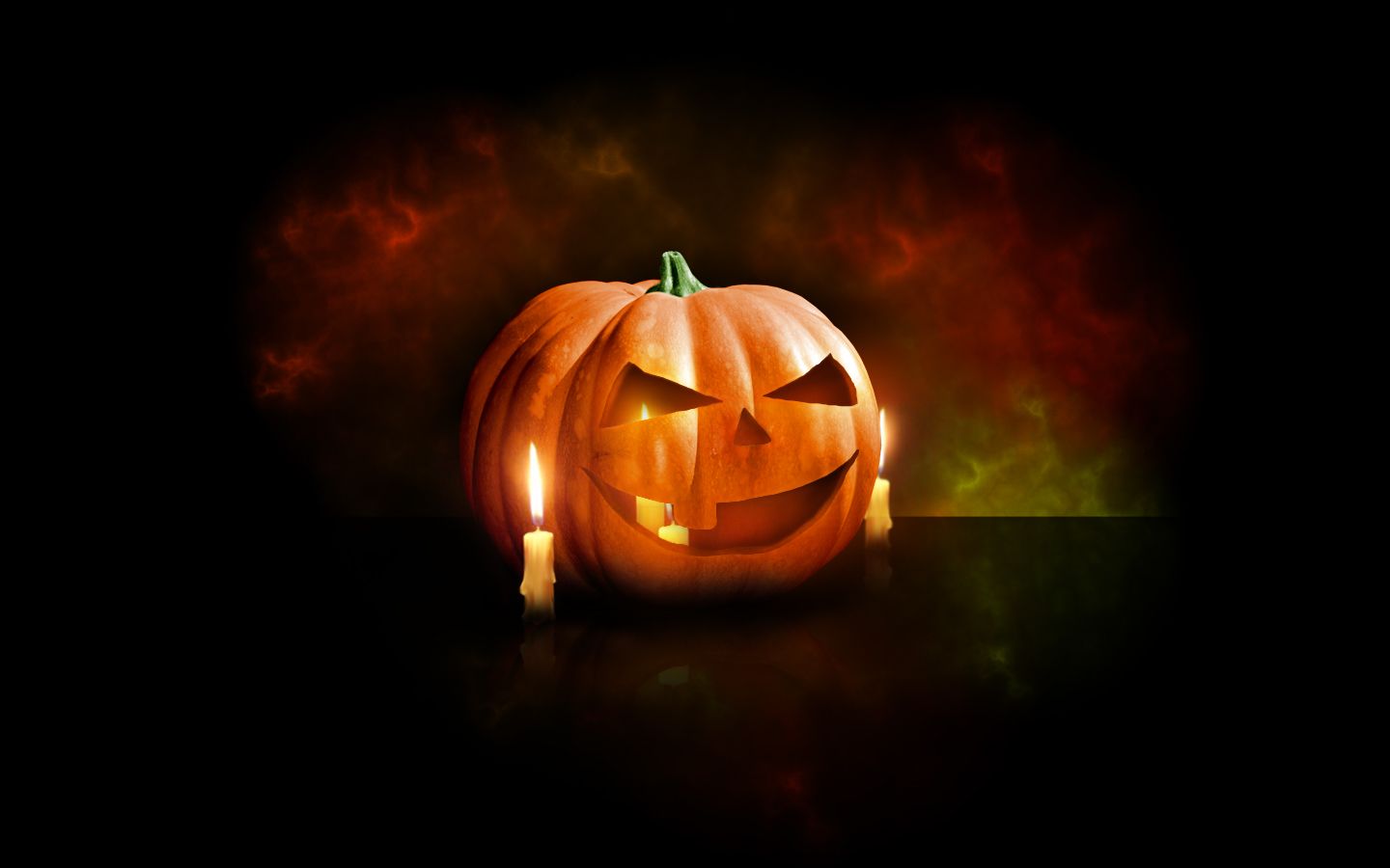 Design a Halloween Pumpkin Wallpapers in Photoshop