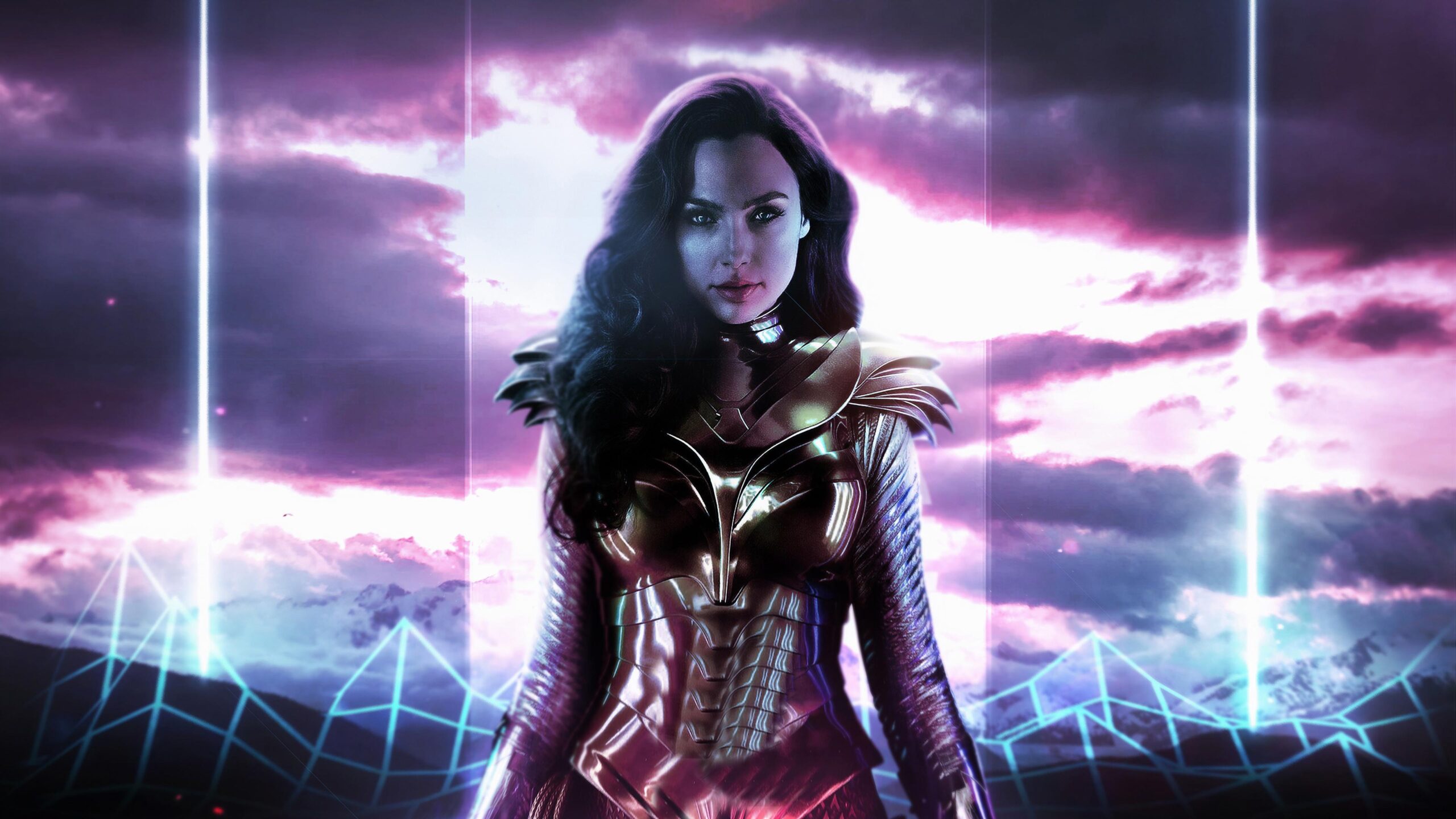 Wonder Woman 1984 Movie 4k Neon, HD Movies, 4k Wallpapers