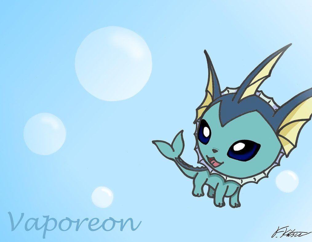 Chibi Vaporeon Wallpapers by Flareonsk8r