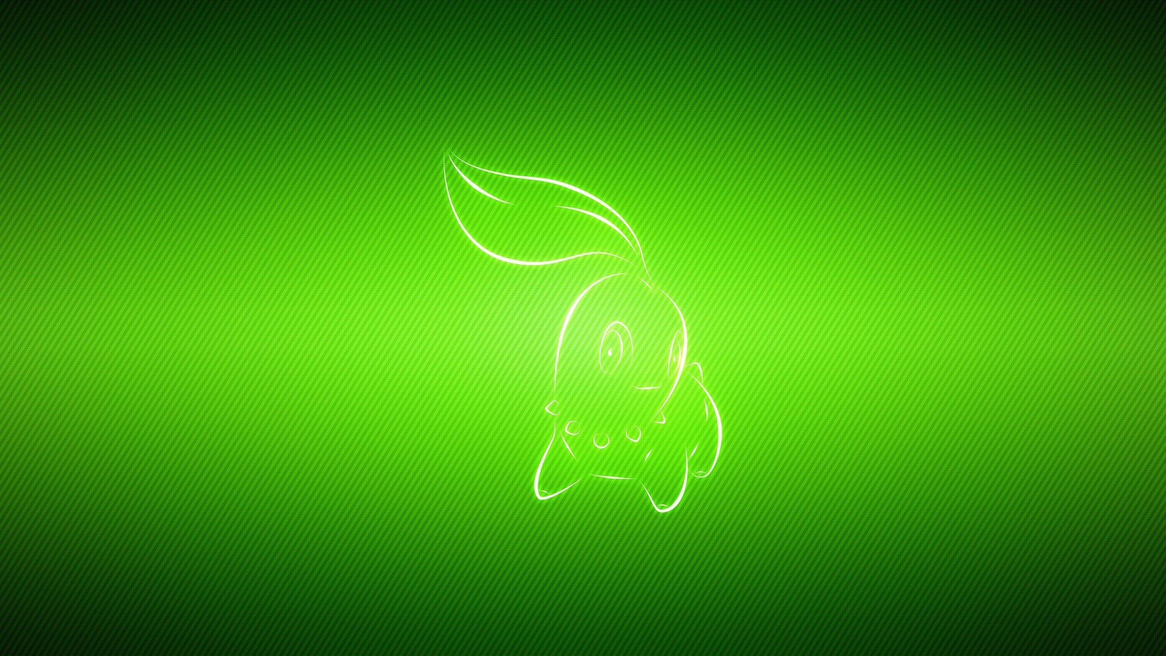 Pokemon video games multicolor manga chikorita wallpapers