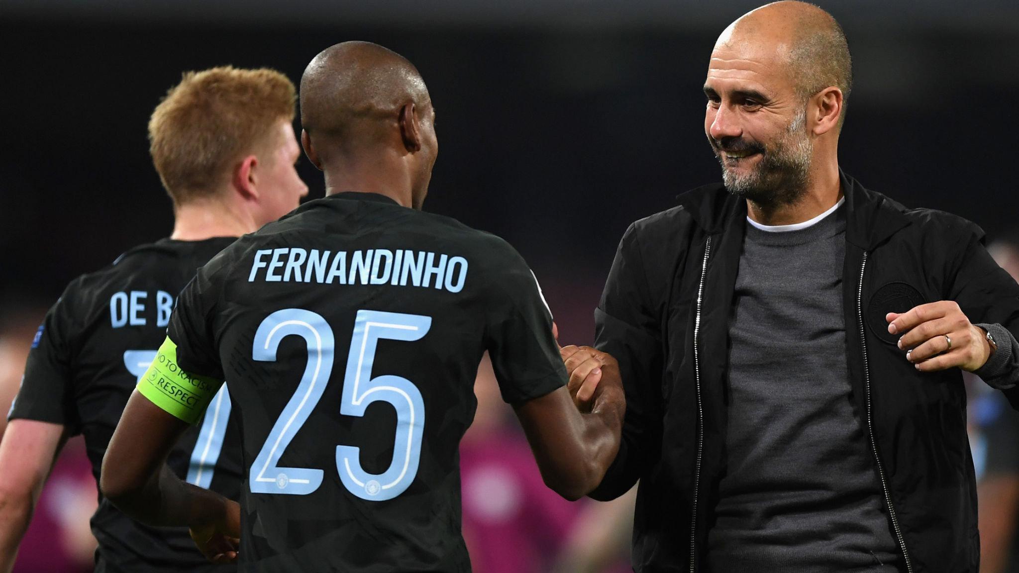 Fernandinho says Manchester City’s players have bought into Pep