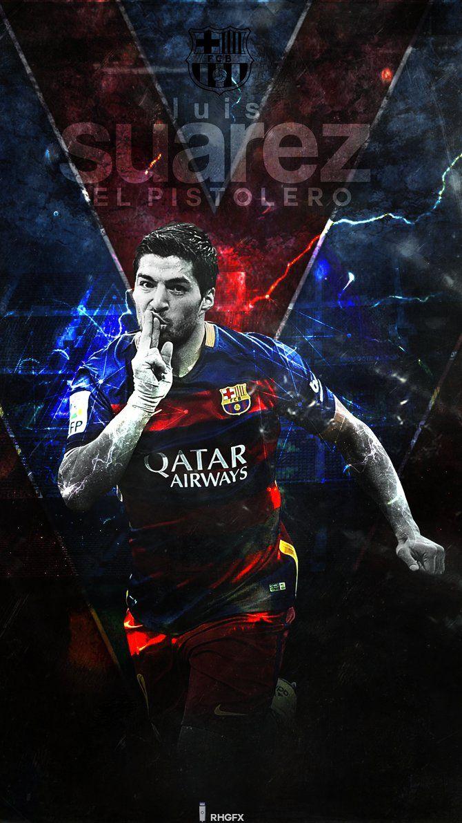 Luis Suarez FC Barcelona 2016 Wallpaper. by RHGFX2