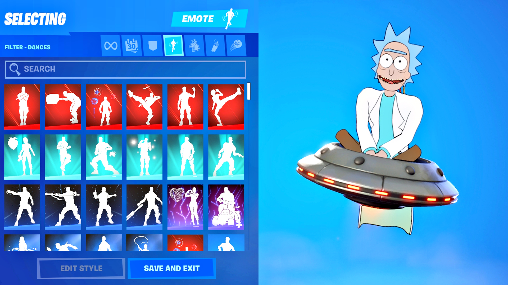 Rick Sanchez Fortnite wallpapers