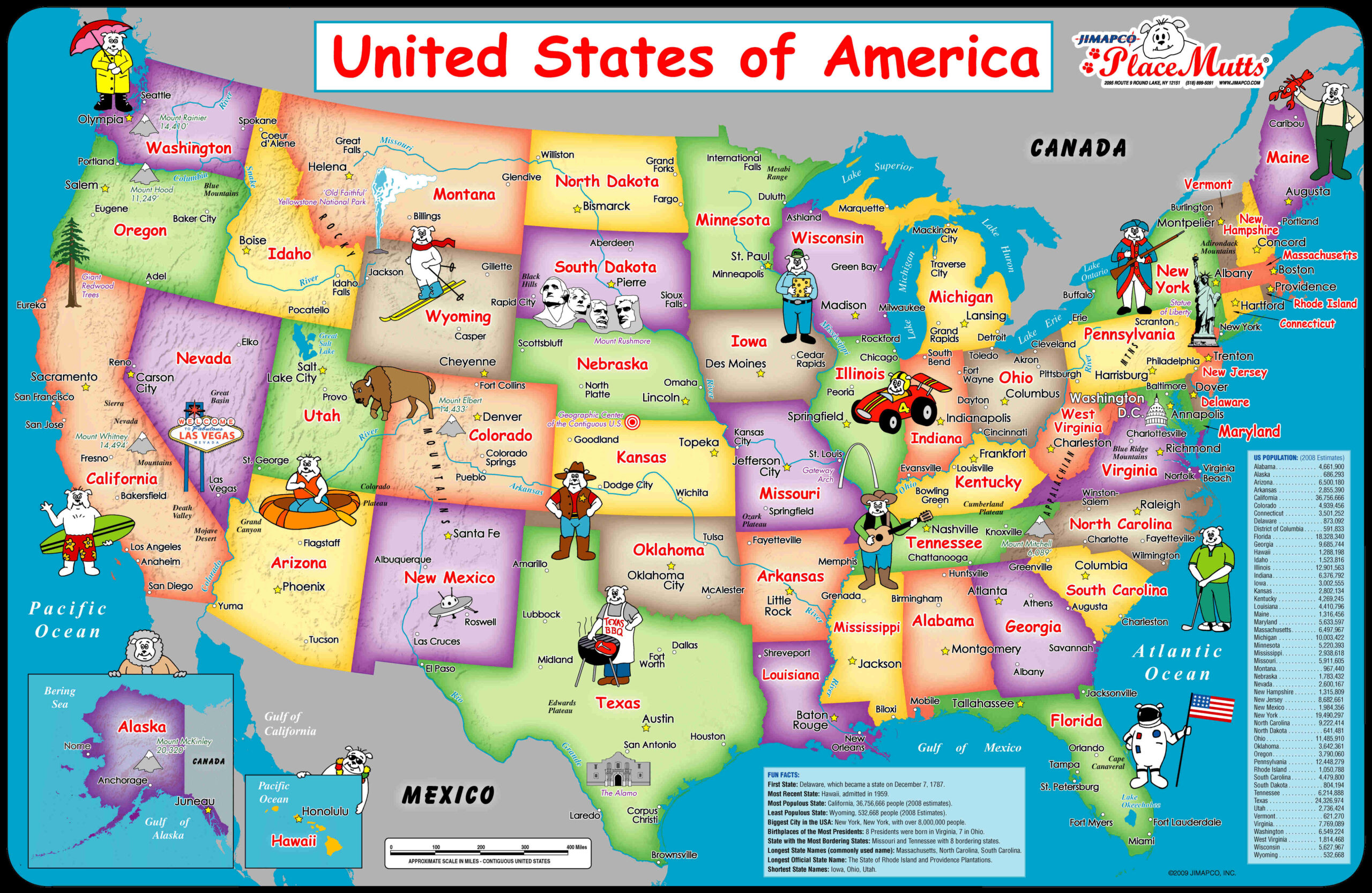 15 Map Of The Usa HD Wallpapers