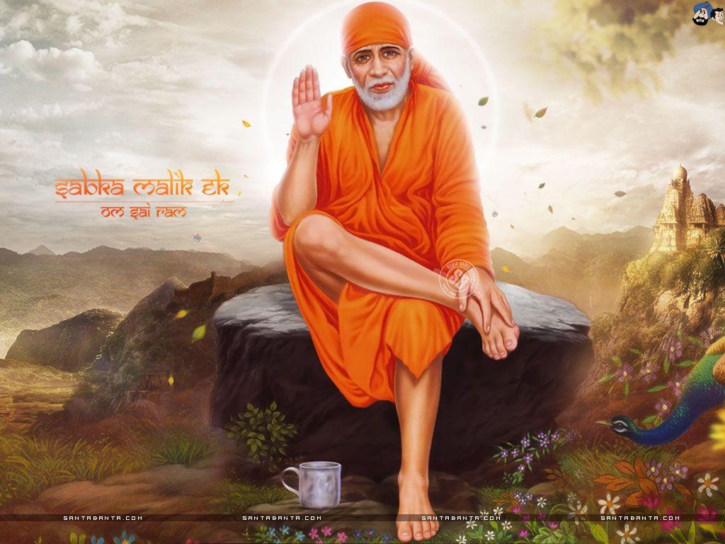 Free Download Sai Baba HD Wallpapers