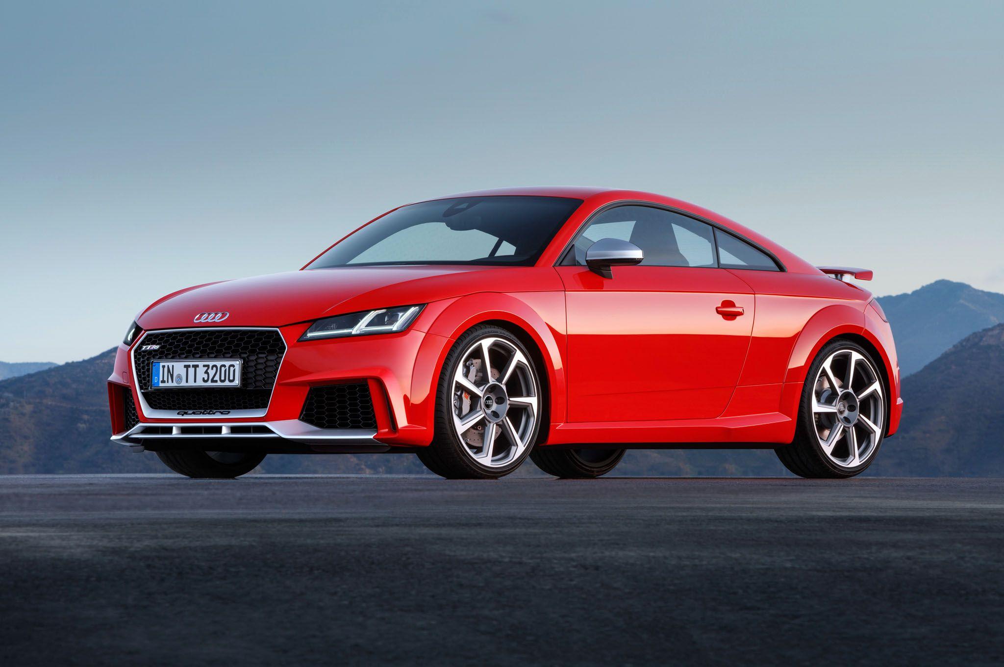 2017 Audi TT RS Coupe Backgrounds Wallpapers