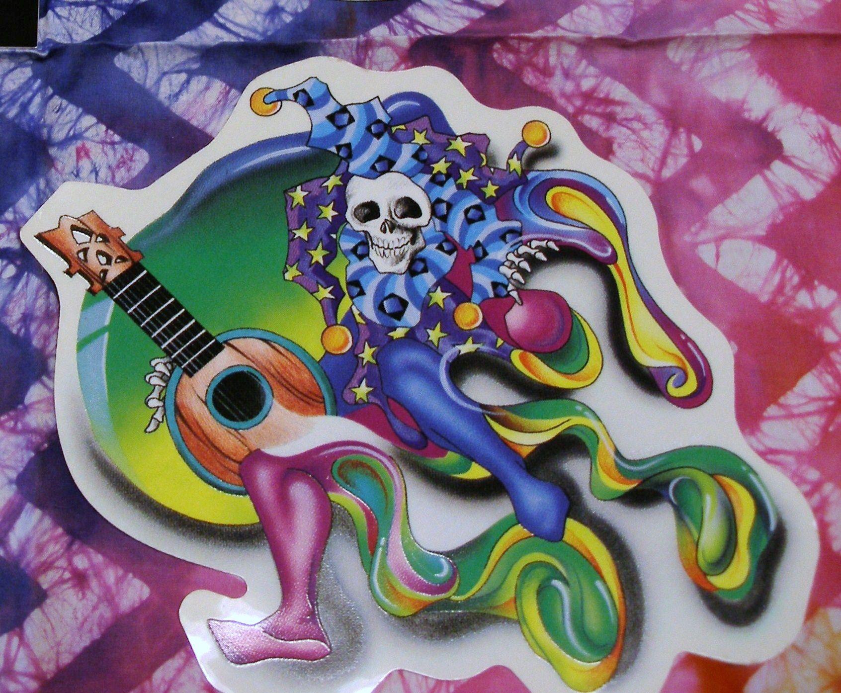 Grateful Dead Jester with Mandolin