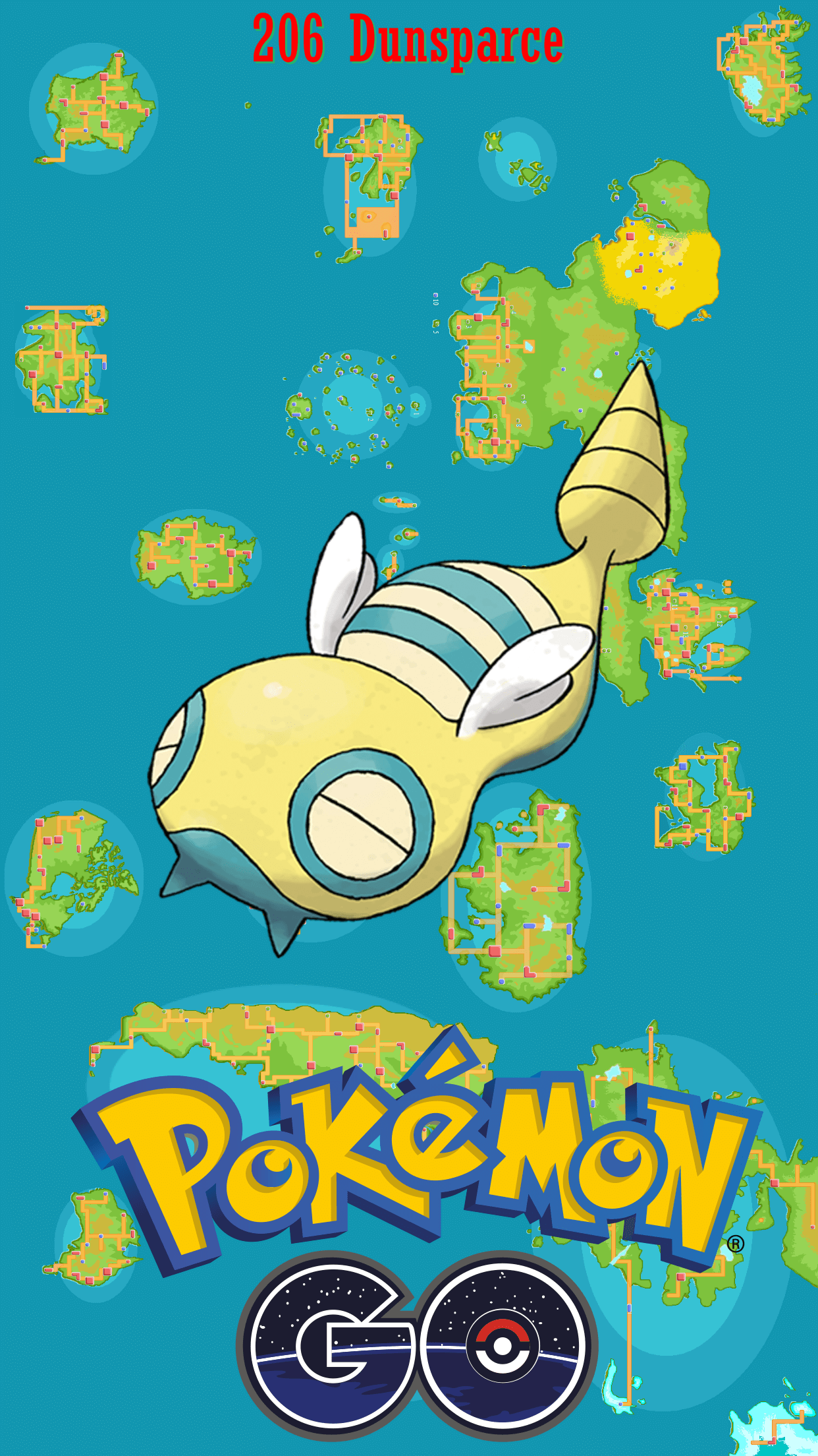 206 Street Map Dunsparce