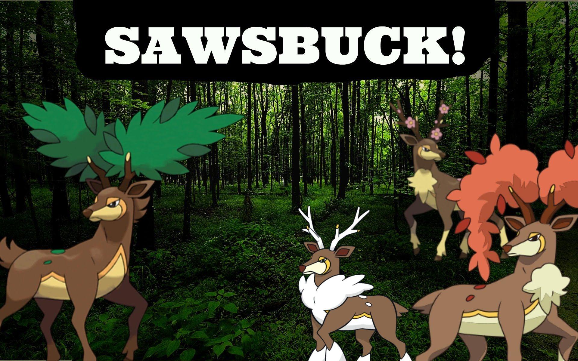 Sawsbuck Pokemon XY Moveset!