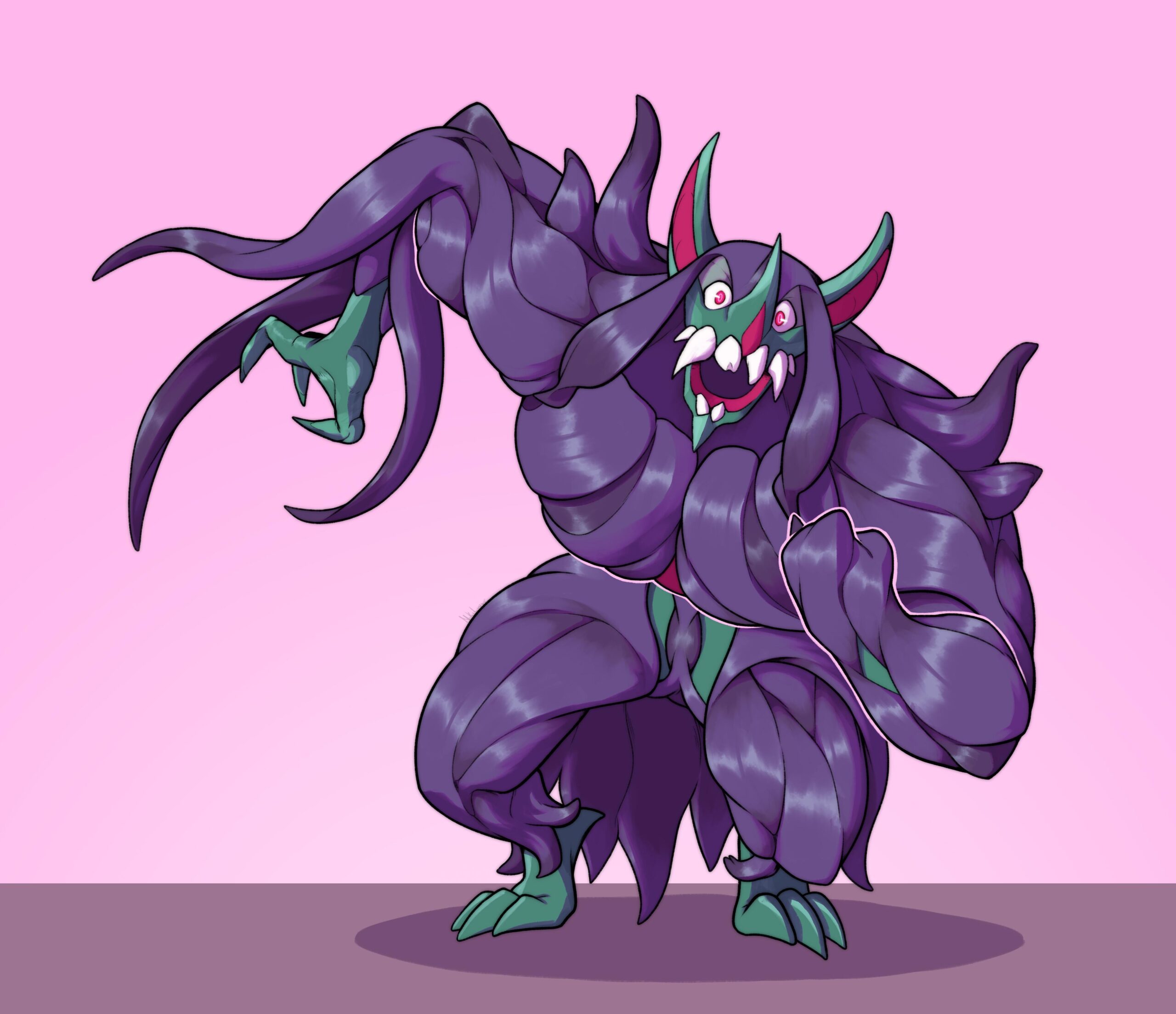 Grimmsnarl by MikiLuque on Newgrounds