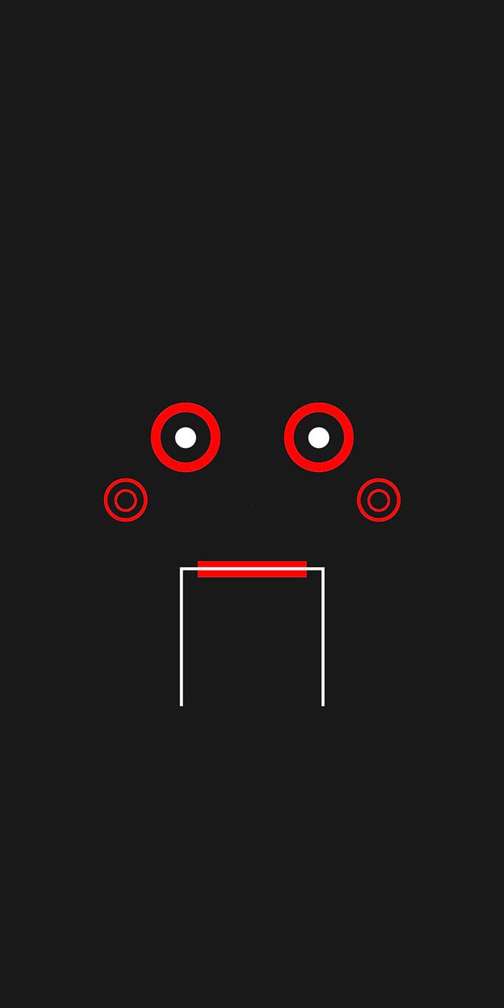 38 saw puppet minimal dark illustration OPPO A83 Wallpapers HD 720 x