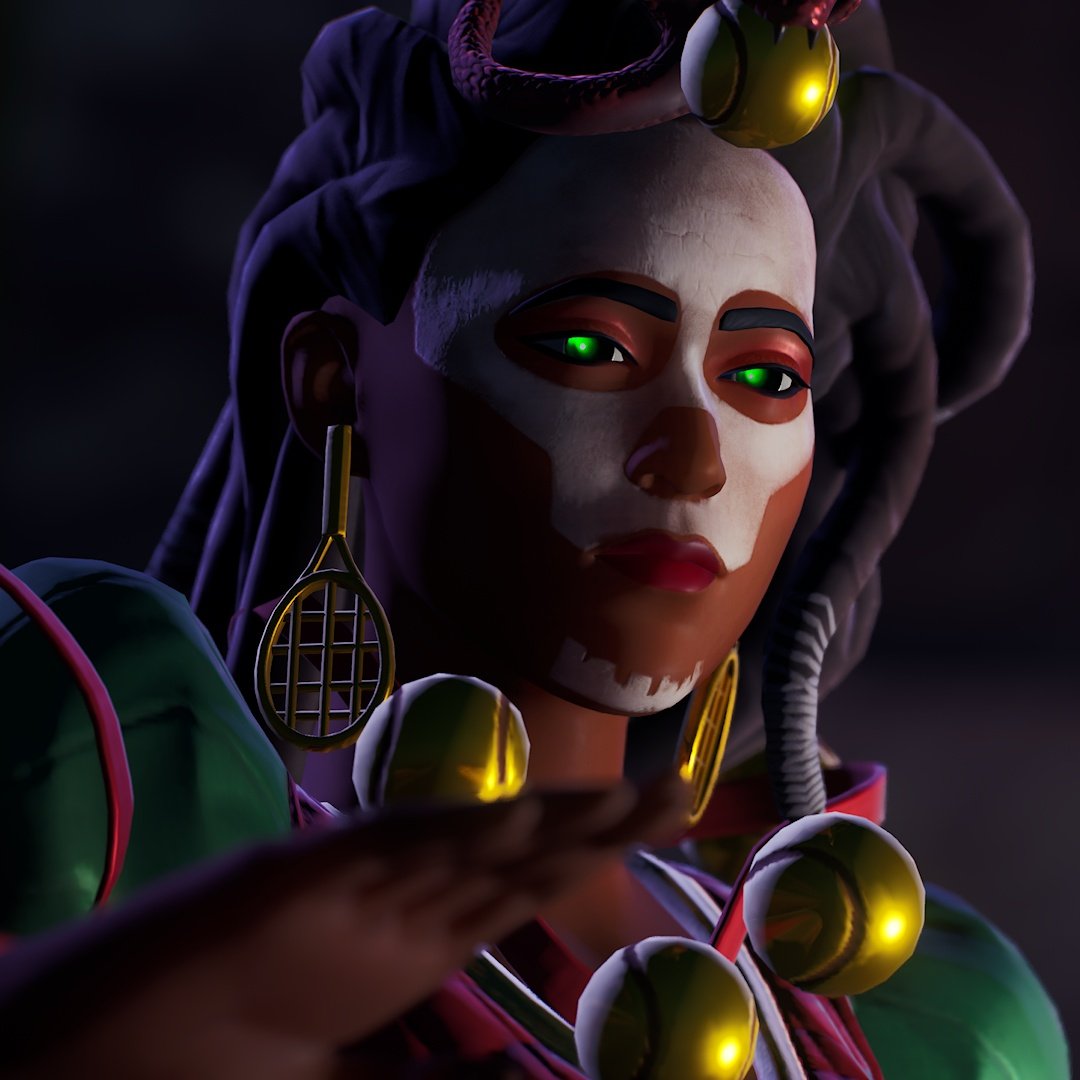 Dark Priestess Naomi Fortnite wallpapers