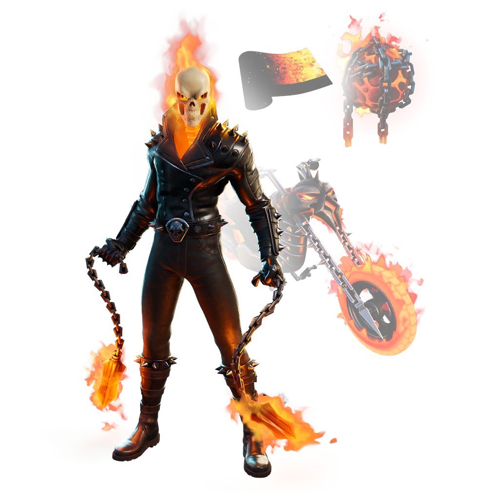 Ghost Rider Fortnite wallpapers