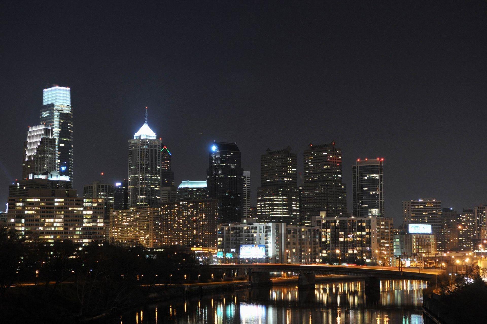 Philadelphia Skyline Wallpapers ·①