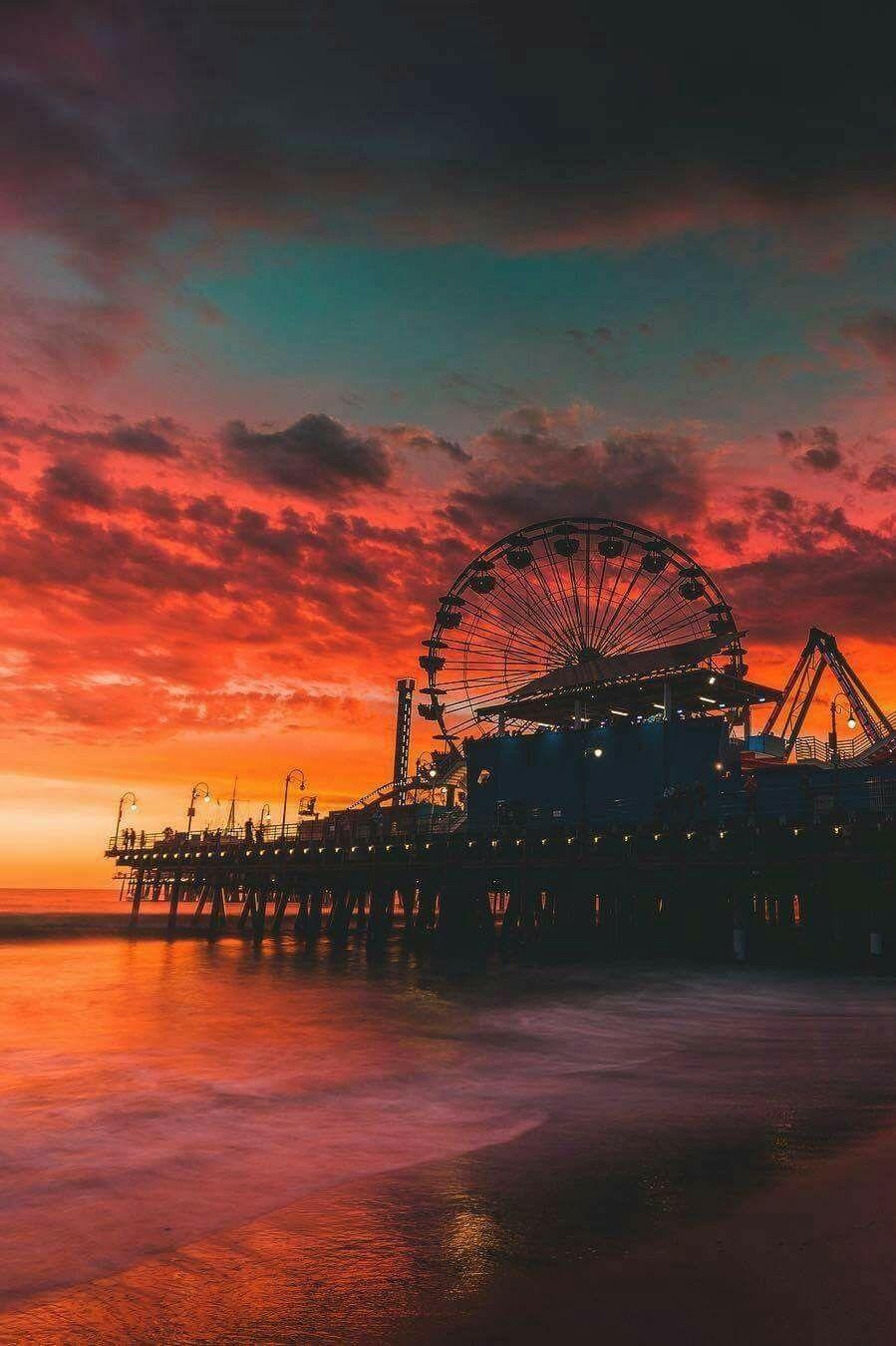 Santa Monica pier.