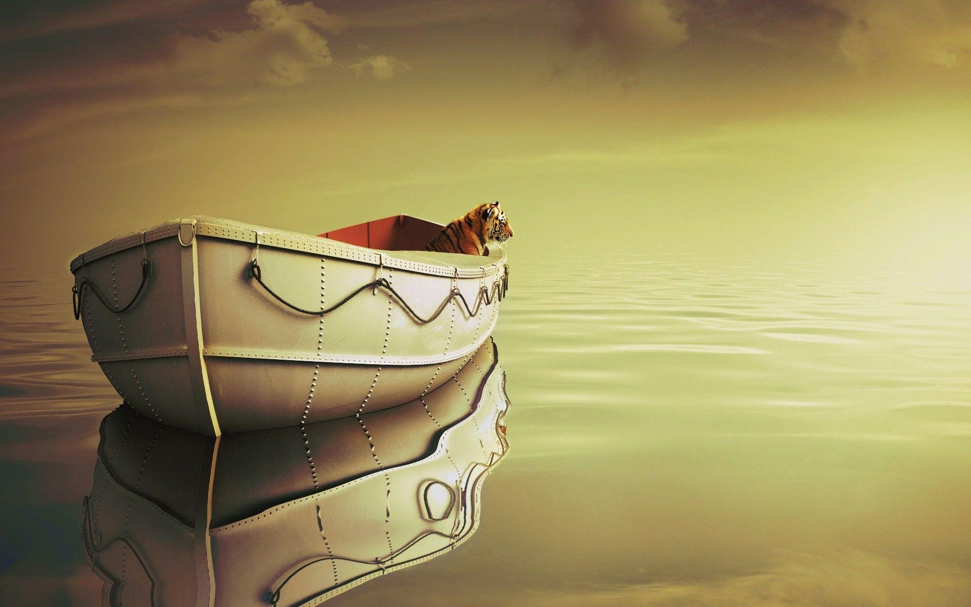 Life Of Pi Boat, HD Movies, 4k Wallpapers, Image, Backgrounds