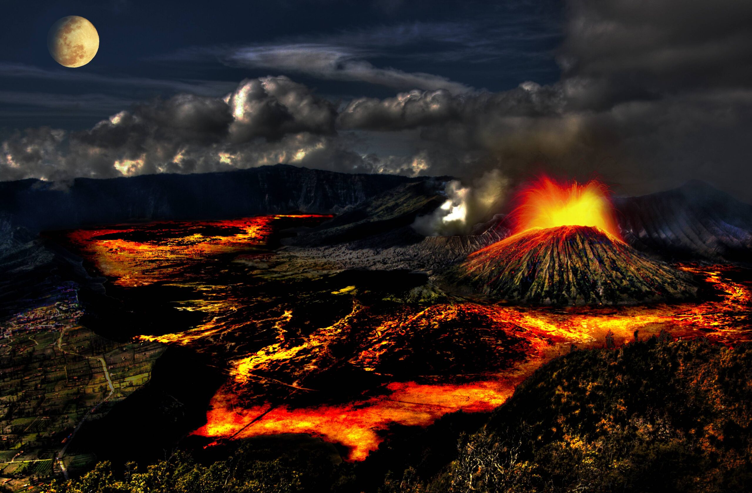 Volcano Wallpapers Hd Wallpaper Backgrounds