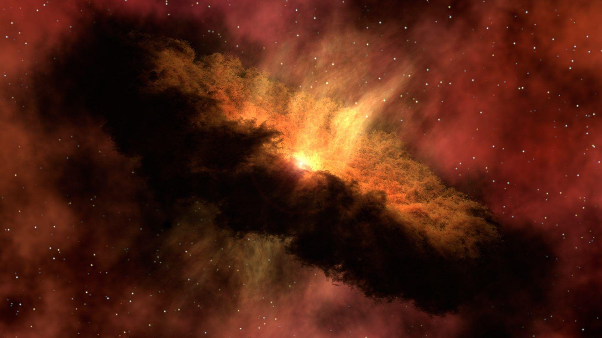 Space: Nebula Black Hole Dust Stars Nature Wallpapers Hd For