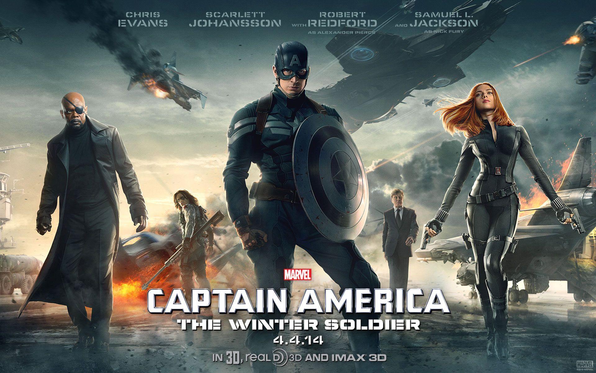 Captain America: The Winter Soldier HD Wallpapers & Facebook Covers