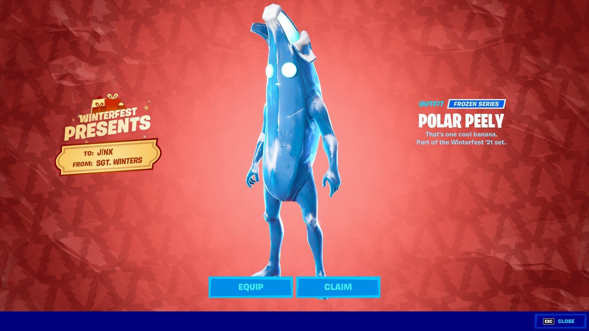 How to get Frozen Peely skin early in Fortnite Chapter 3 Season 1