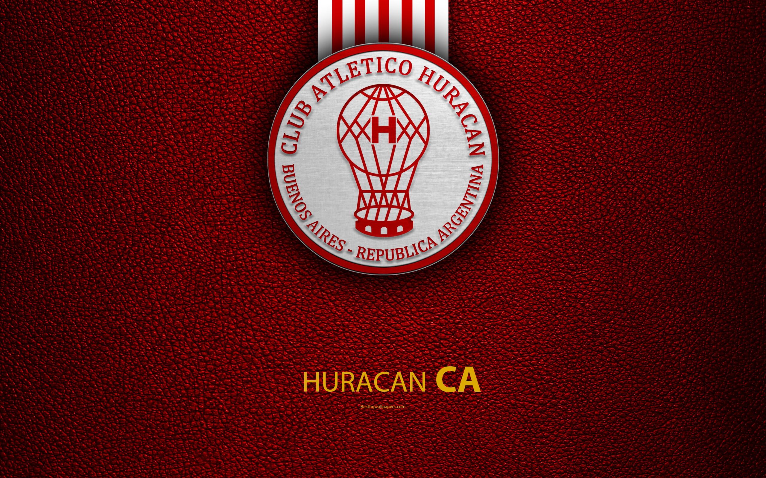 Download wallpapers Club Atletico Huracan, 4k, logo, Parque