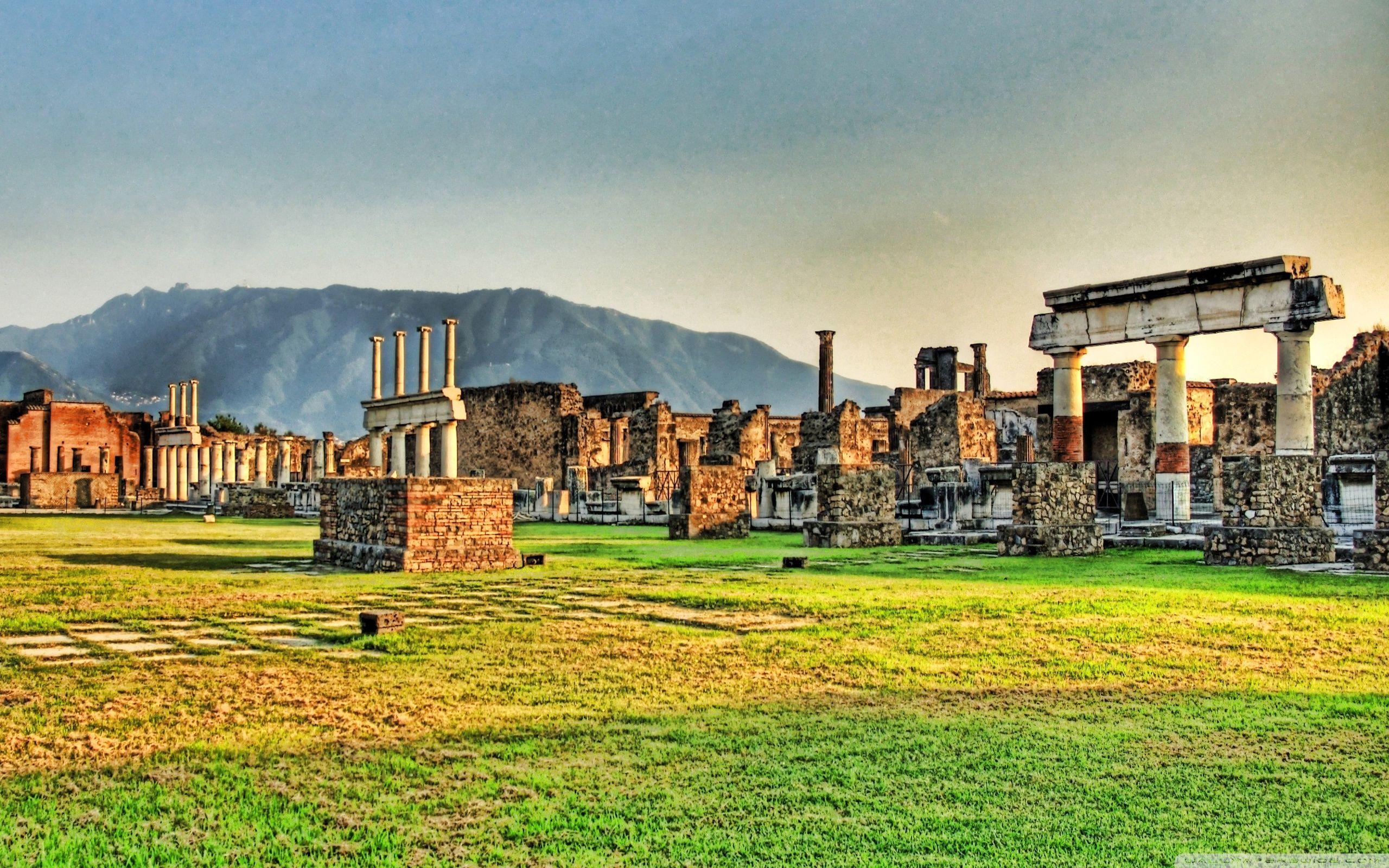 Pompeii Scavi Ruins Astrewn ❤ 4K HD Desktop Wallpapers for 4K Ultra