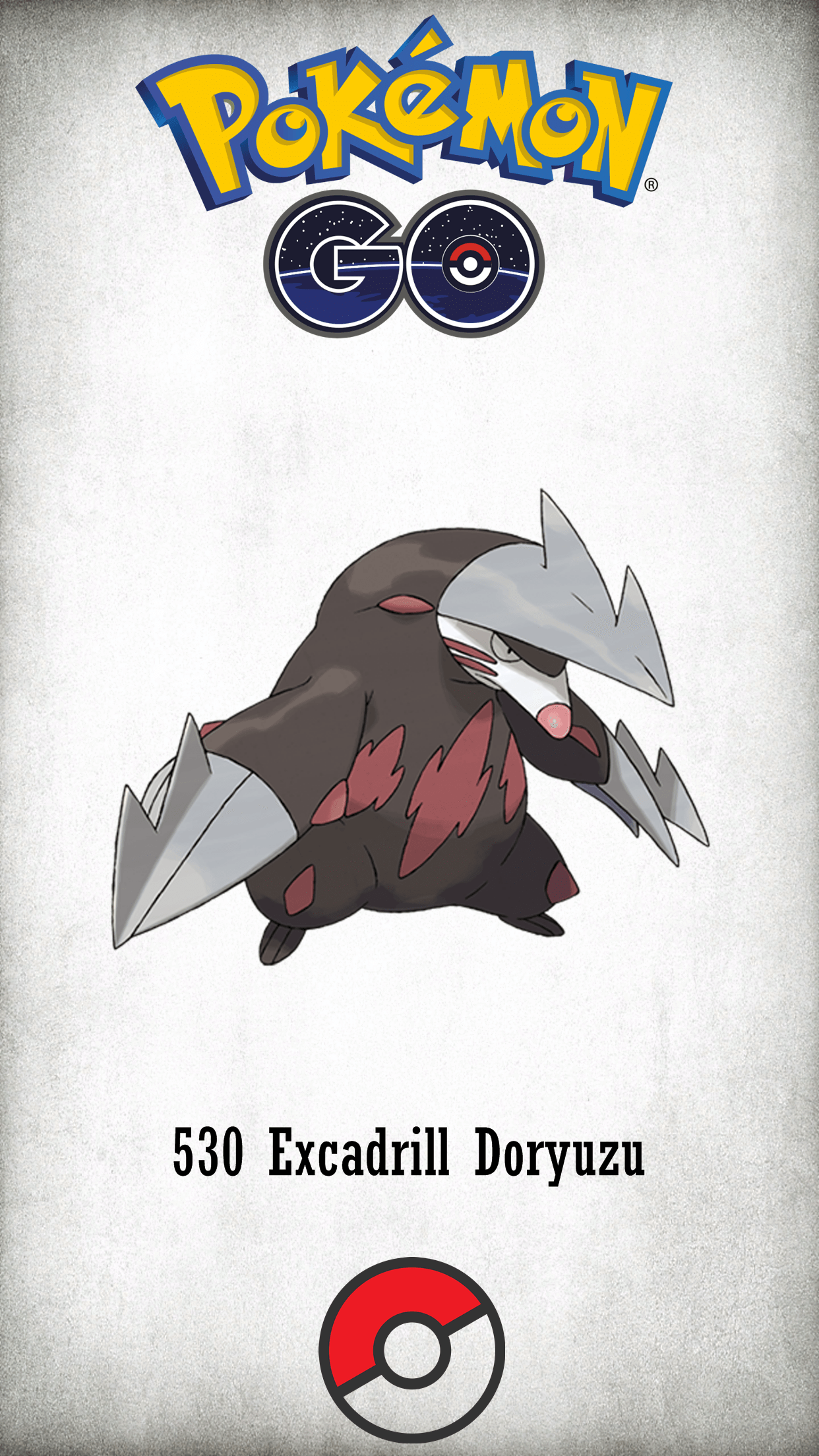 530 Character Excadrill Doryuzu