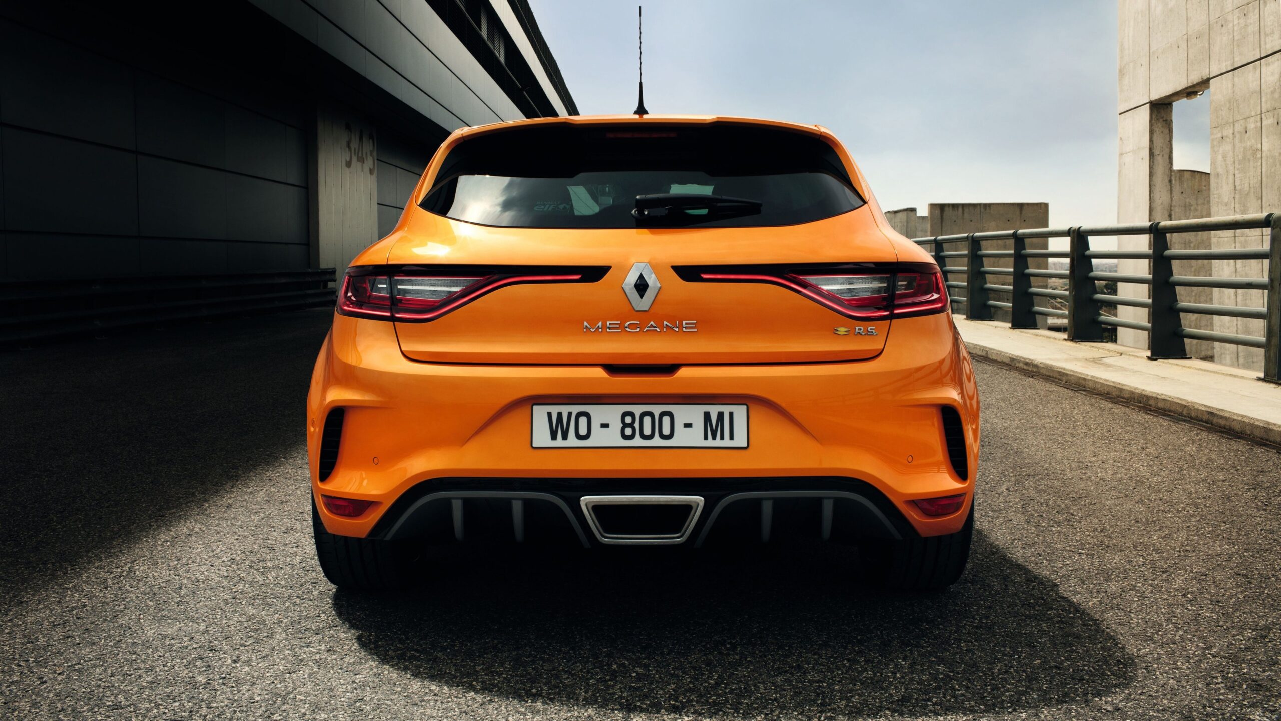 2018 Renault Megane RS 4K 2 Wallpapers