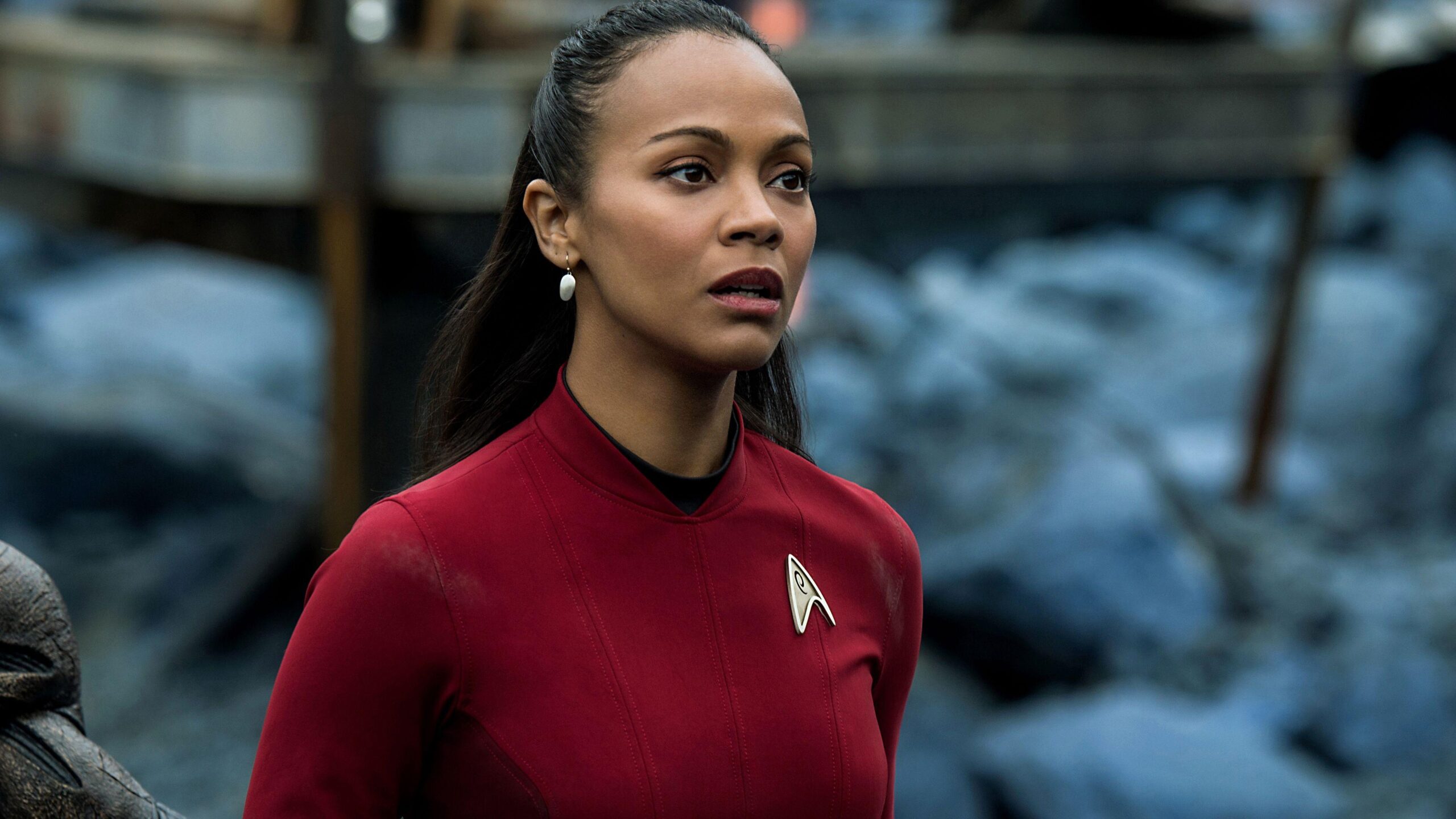 Wallpapers Zoe Saldana, Uhura, Star Trek Beyond, Movies,