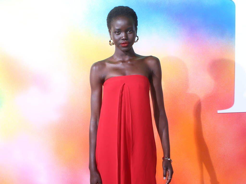 Adut Akech praises ‘human rose’ Kaia Gerber after pair close pre