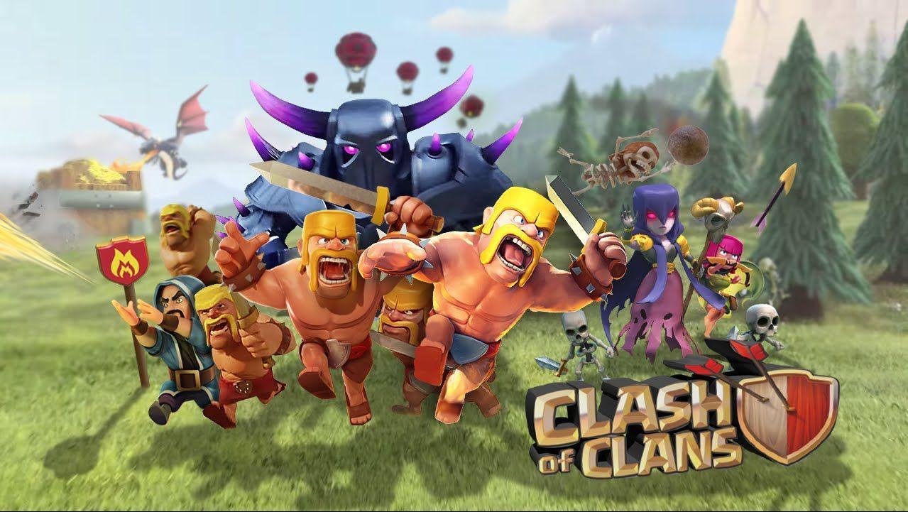 Clash of Clans Art :: HD 2015 Wallpaper, Background, Channel