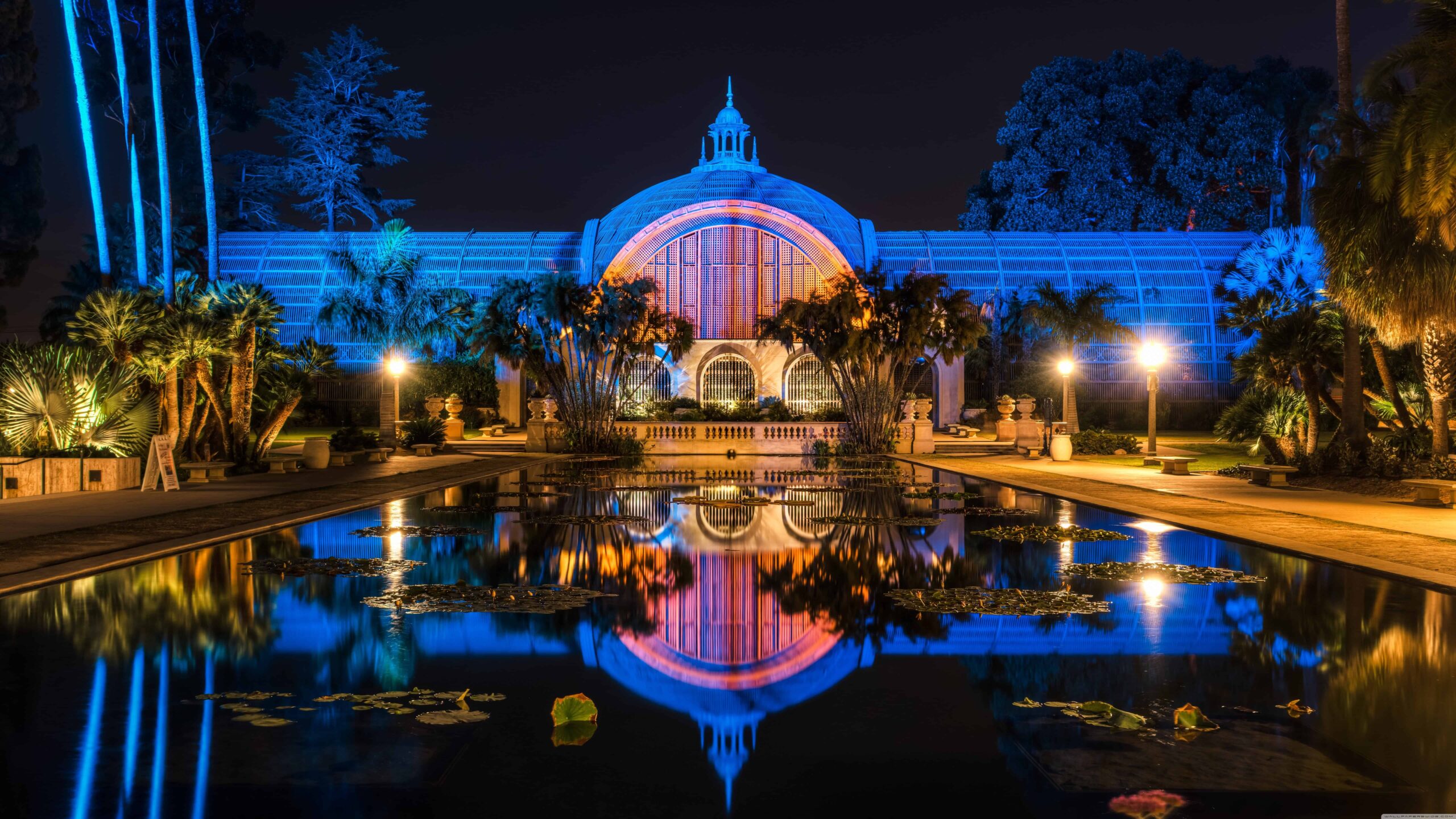 Botanical Building And Lili Pond Balboa Park San Diego UHD 8K