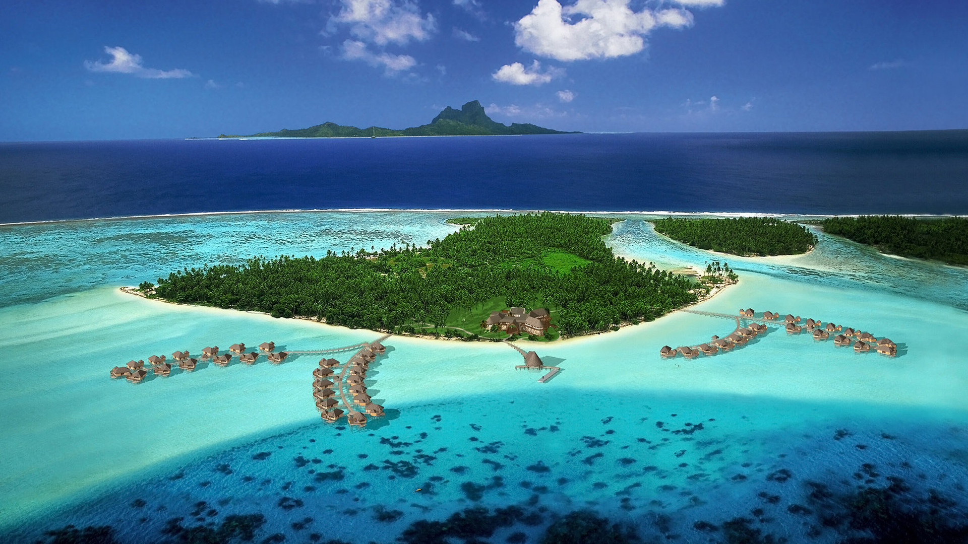 French Polynesia Resort HD Wallpapers