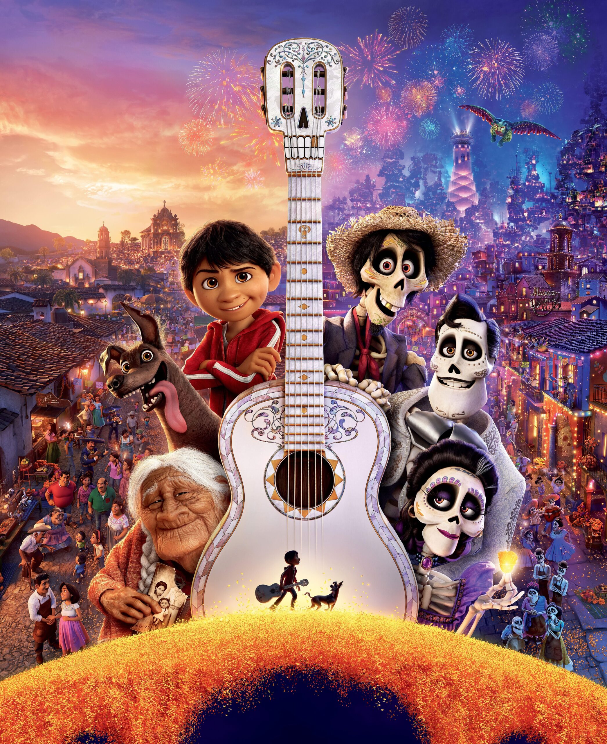 Wallpapers Coco, Miguel, Abuelita, Dante, Hector, Animation, Pixar