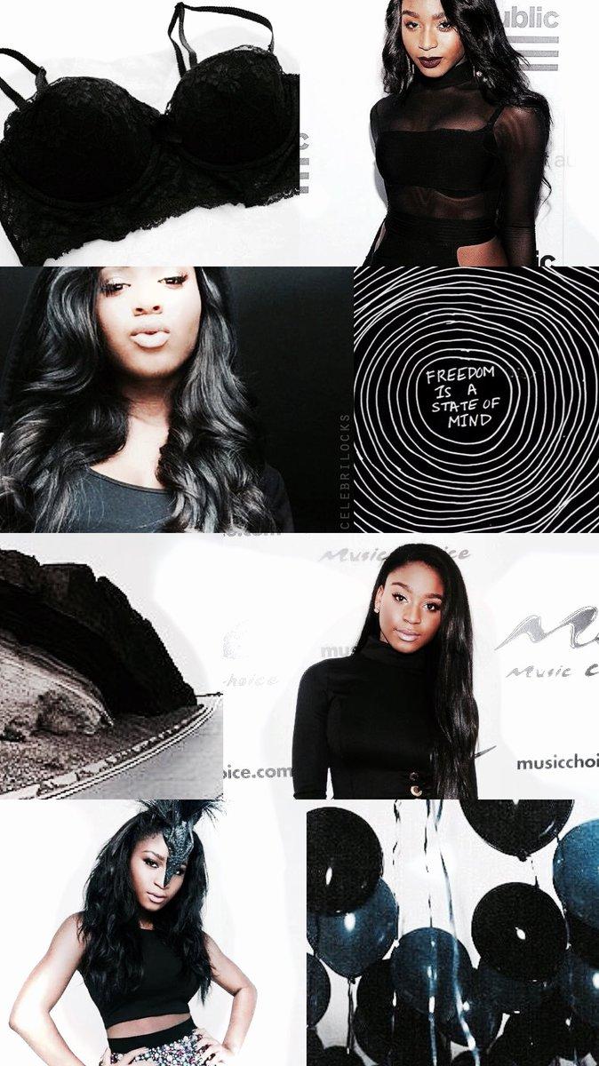 wallpapers on Twitter: normani kordei black moodboard/collage